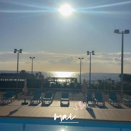 Studio 4 Personnes Bord De Mer Avec Piscine Wifi Cervione Buitenkant foto