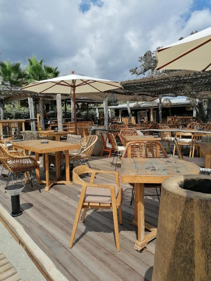 Studio 4 Personnes Bord De Mer Avec Piscine Wifi Cervione Buitenkant foto